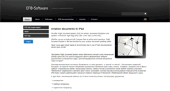 Desktop Screenshot of efb-soft.com